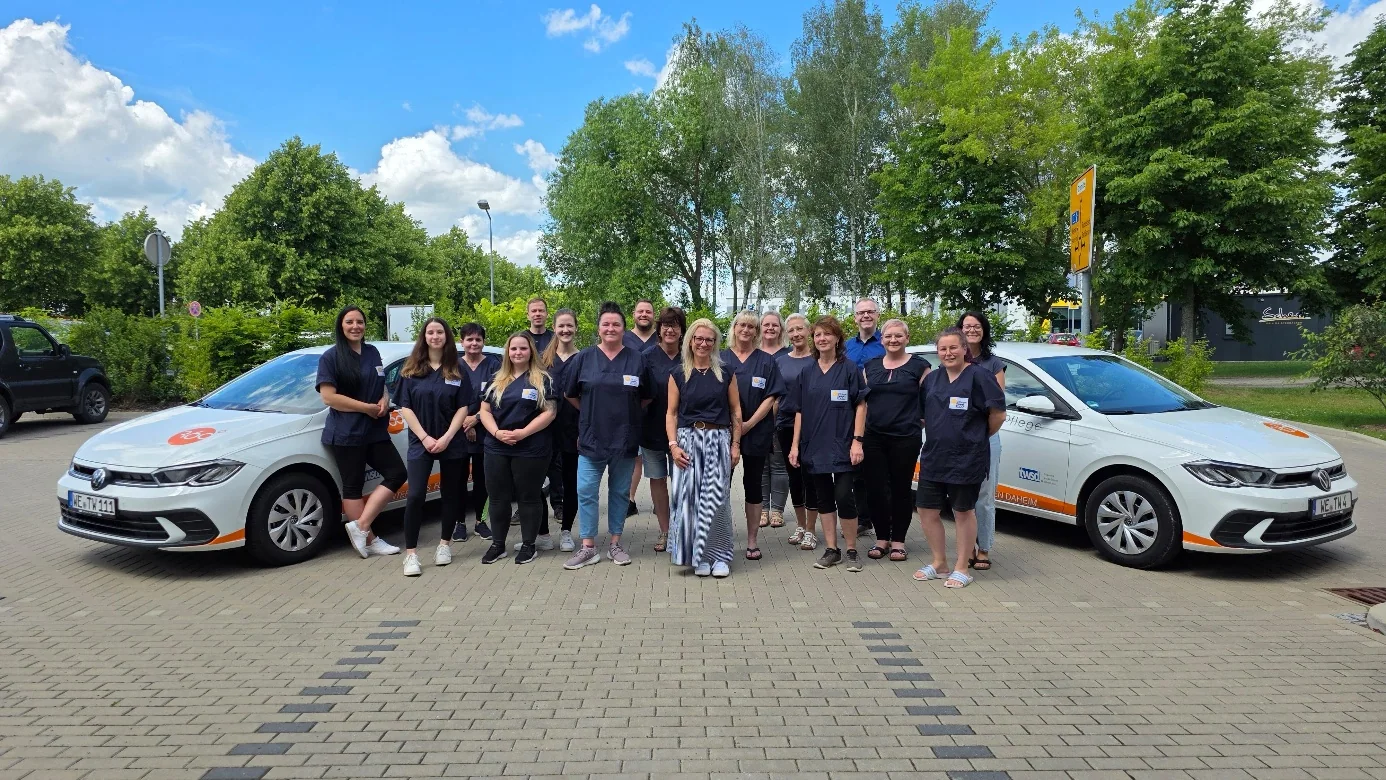 Team des ambulanten Pflegedienstes 360° Pflege Legefeld – Bad Berka