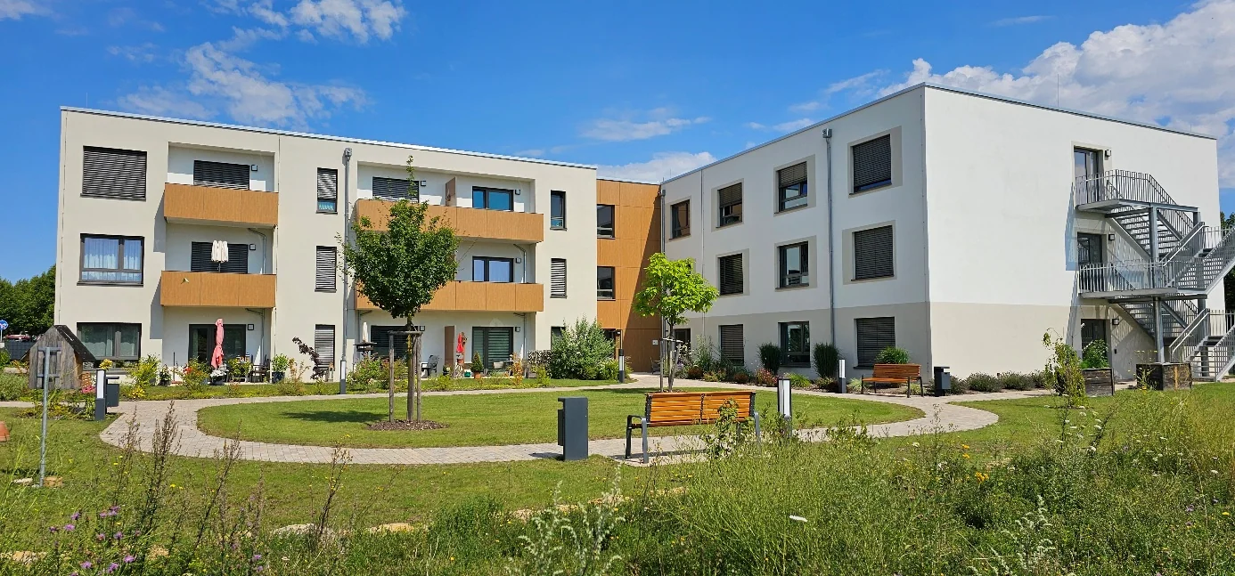 Außenansicht des Seniorencampus in Legefeld