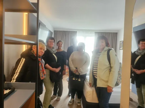 Ortsteilrat Legefeld-Holzdorf beim Besuch im Congress Hotel