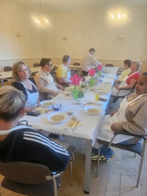 Eindrücke von der Küchenpartie im Bürgerhaus Legefeld am 28. April 2026