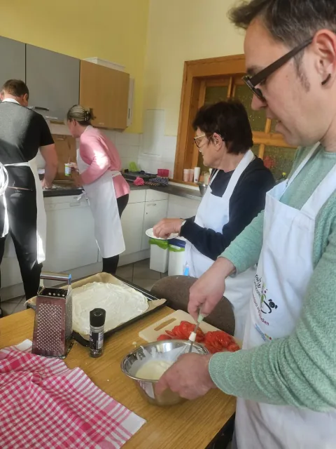 Eindrücke von der zweiten Küchenpartie im Bürgerhaus Legefeld