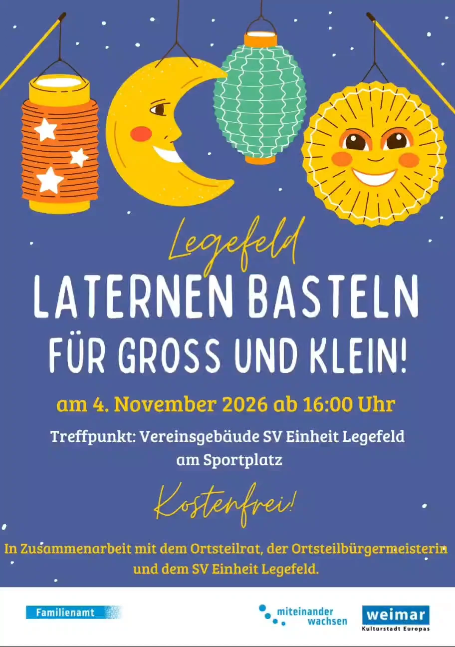 Laternen basteln für Groß und Klein