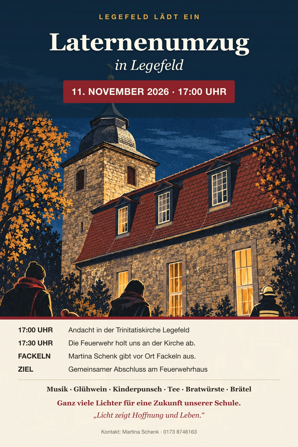 Laternenumzug Legefeld